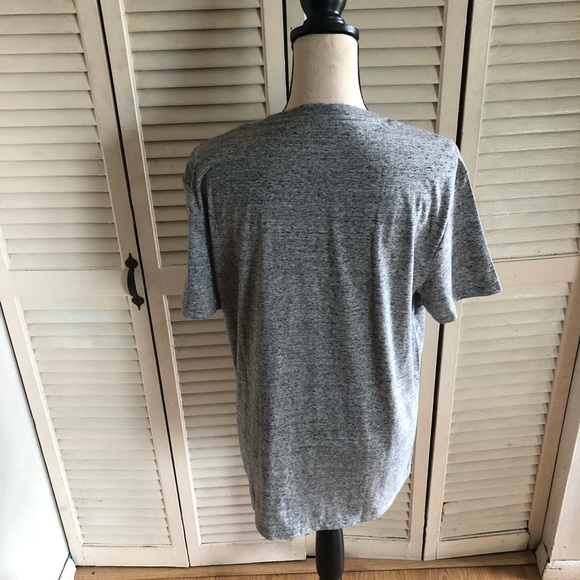 NWT Men’s Heather Gray Classic Polo Shirt W/ Logo - Picture 4 of 5